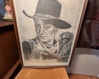 John Wayne Print
