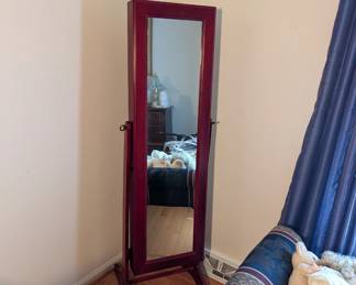 Mirror Jewelry  Armoire