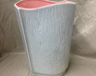 Red Wing "Textura" Line Porcelain Vase 
