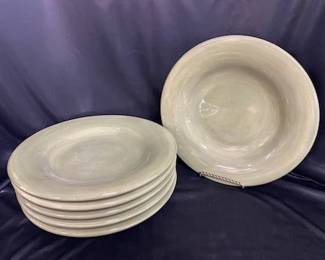 6-Tabletops Corsica Plates 