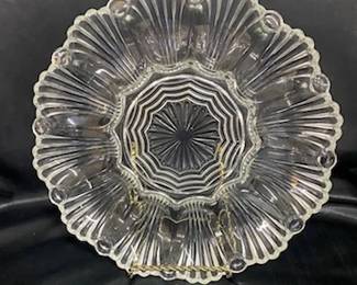 Anchor Hocking Egg Plate 