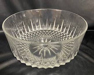 Clear Arcoroc Starburst Bowl 