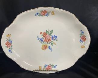 USA Floral Platter 