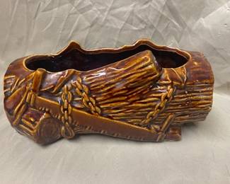 McCoy Log Planter 