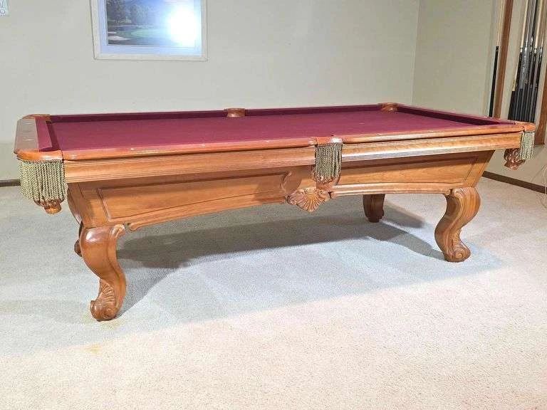 1 Gorgeous OLHAUSEN Pool Table.