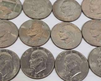 1 25 Eisenhower United States Dollar Coins