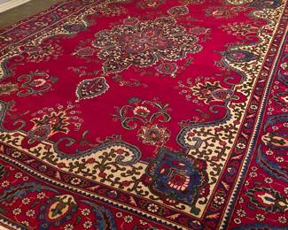 Beautiful antique Parisian rug