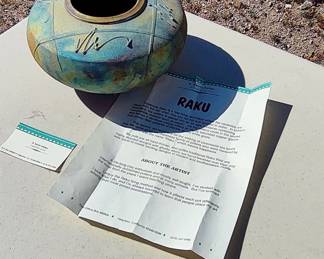 Raku Pottery by R. Kevin Kelly