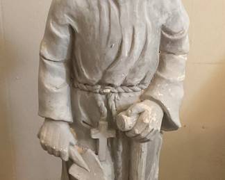 Saint Fiacre statue