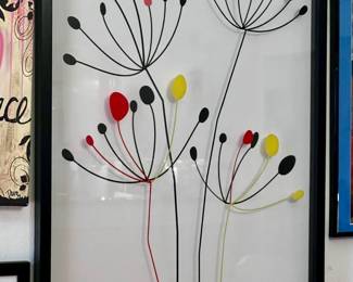 SIGNED ART...ONE OF MANY...THIS ONE IN THE CALDER STYLE