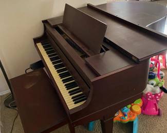Henry F Miller Boston Piano Bench not included. Needs to be tuned sold as is. Needs to be picked up off site. 