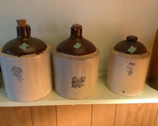 Three Illinois crocks