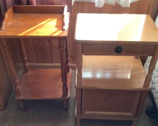 Small side tables and/ or plant stands