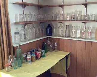 Fun collection of older bottles