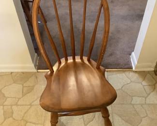 S. bent and Sons maple chair