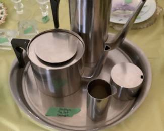 Shelton tea set from Denmarkh…mid century modern era