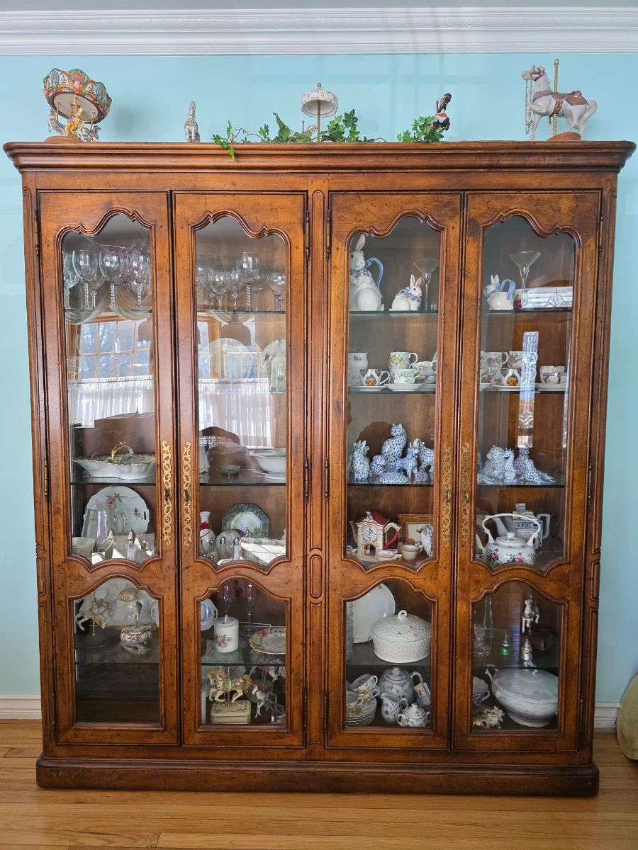 Large Henredon Display Cabinet