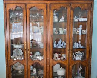 Large Henredon Display Cabinet