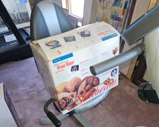 Inside house large main room. Bread maker NIB