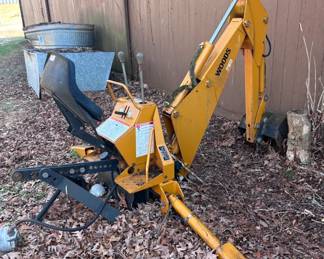 back hoe attachment