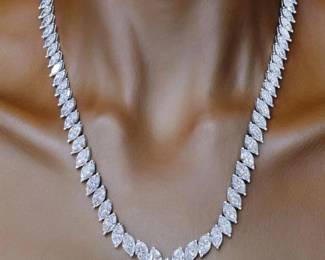 Fine Diamond Necklace; WE ACCEPT ALL REASONABLE OFFERS

• Handwoven Persian & Oriental Rugs and Kilims
• Fine Art & Original Oil Paintings
• Antiques & Decorative Tapestries
• Fine Jewelry – Gold, Silver & Rare Coins
• Diamonds & Investment-Grade Gemstones