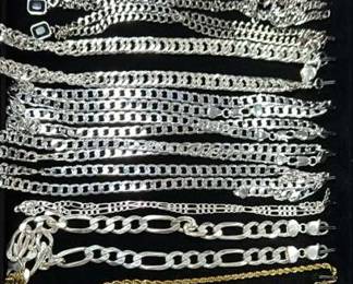 Fine Silvers 925 Necklace; WE ACCEPT ALL REASONABLE OFFERS

• Handwoven Persian & Oriental Rugs and Kilims
• Fine Art & Original Oil Paintings
• Antiques & Decorative Tapestries
• Fine Jewelry – Gold, Silver & Rare Coins
• Diamonds & Investment-Grade Gemstones