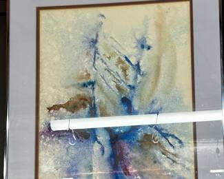 Framed contemporary art 