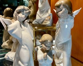 Lladro porcelain figurines