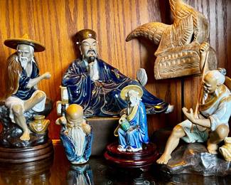 The mantle of heaven Chinese figurines