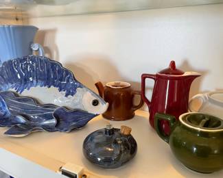 pretty selection from Key West potters