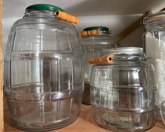 anchor hocking barrell jars