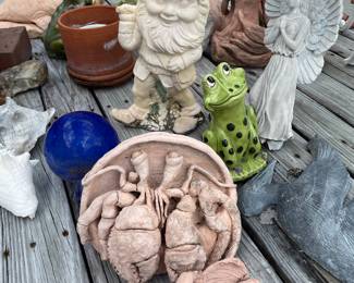 assorted outdoor art