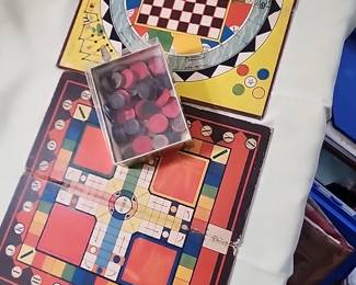 Old game boards