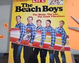 Life, The Beach Boys signed