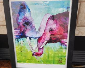 Local artist,  signed "Cioseness" 2018 38/50