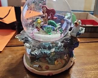 Little Mermaid snow globe, no water