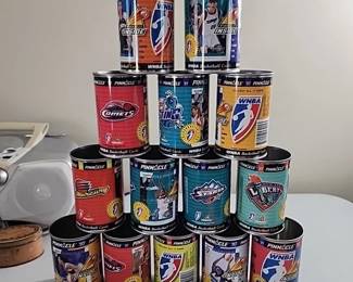 1997 Pinnacle WNBA empty cans