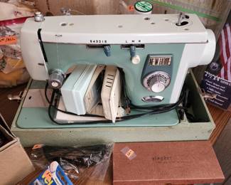 Vintage New Home sewing machine