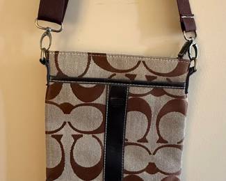 Coach Signature C Jacquard Crossbody Bag