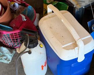 Igloo Cooler and Hi-Lift Sprayer