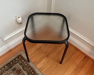 IKEA OLSERÖD Side Table, Anthracite/Dark Gray