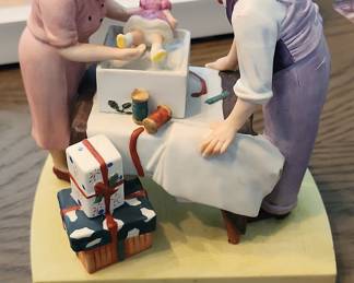 Norman Rockwell "Grandma's Sewing Room" Figurine
