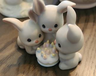 Precious Moments "Egg-cellent" Easter Bunnies Figurine
