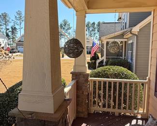 Woven Sphere Hanging Planter