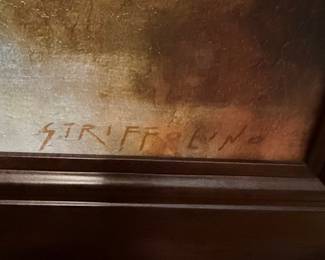 Autumn Landscape Oil Painting by "Griffolyn"