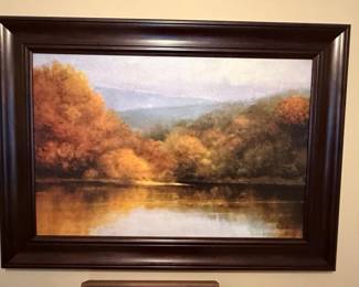 Autumn Landscape Oil Painting by "Griffolyn"