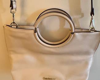Enzo Angiolini Leather Satchel Handbag