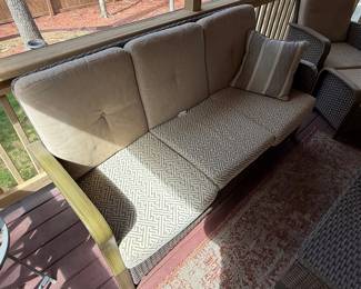 Outdoor Patio Sofa and Loveseat Set