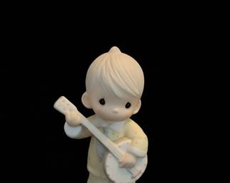 Precious Moments "I'll Play My Drum For Him" Figurine