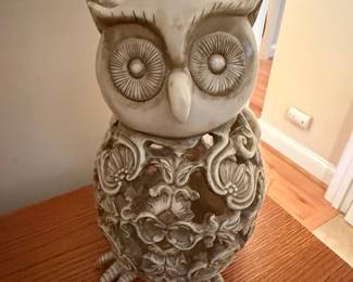 Ornate Owl Figurine